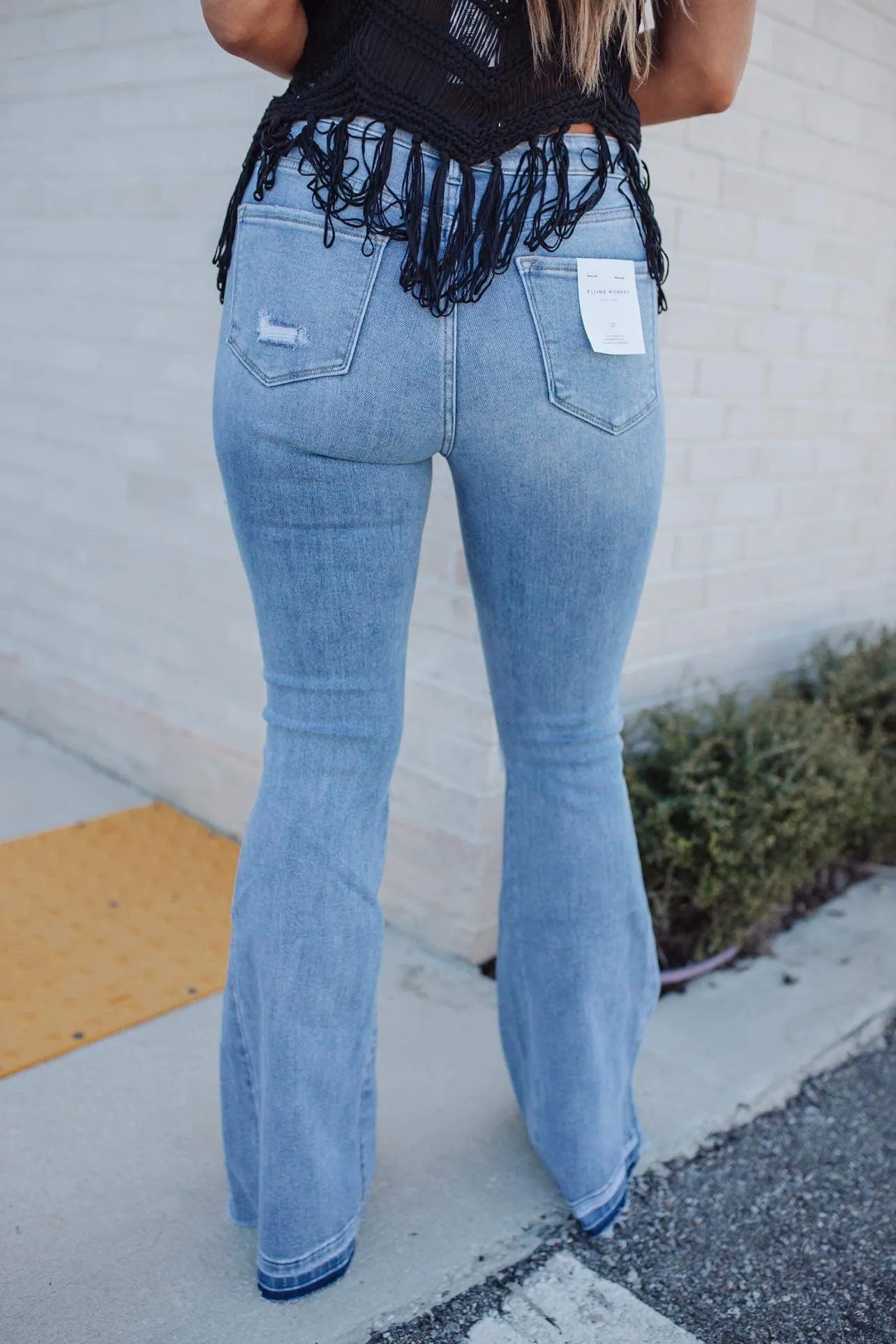 Aster High Rise Flare Jeans