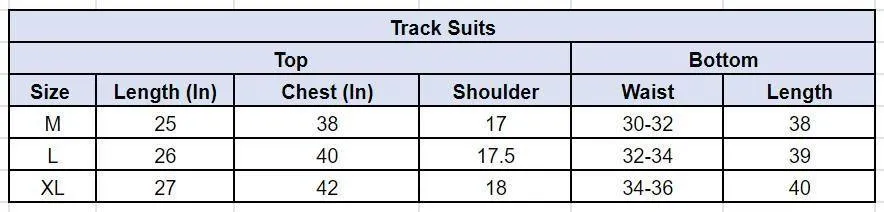 Combo - Polyester Printed  Regular Fit Mens Track Suit