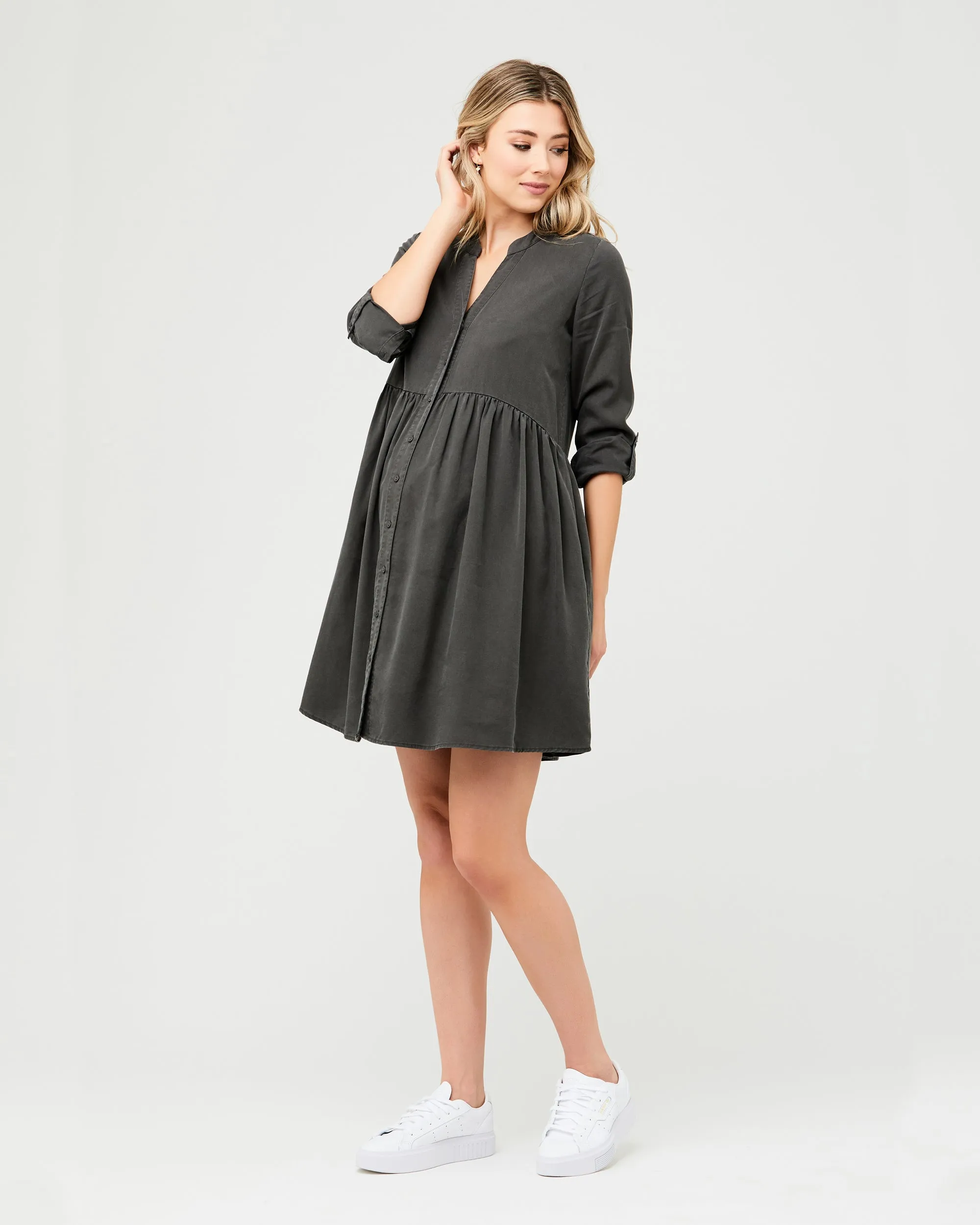 Demi Tencel Dress Olive