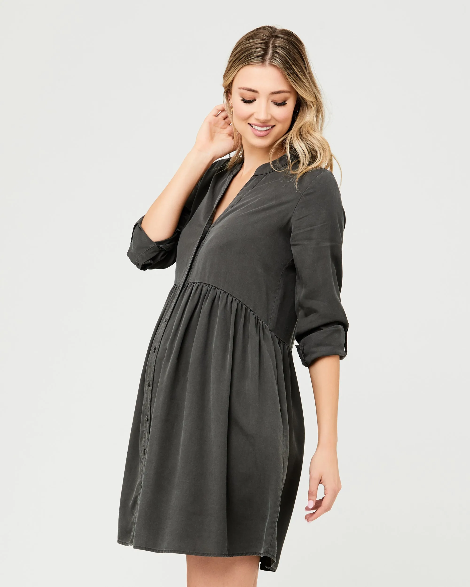 Demi Tencel Dress Olive