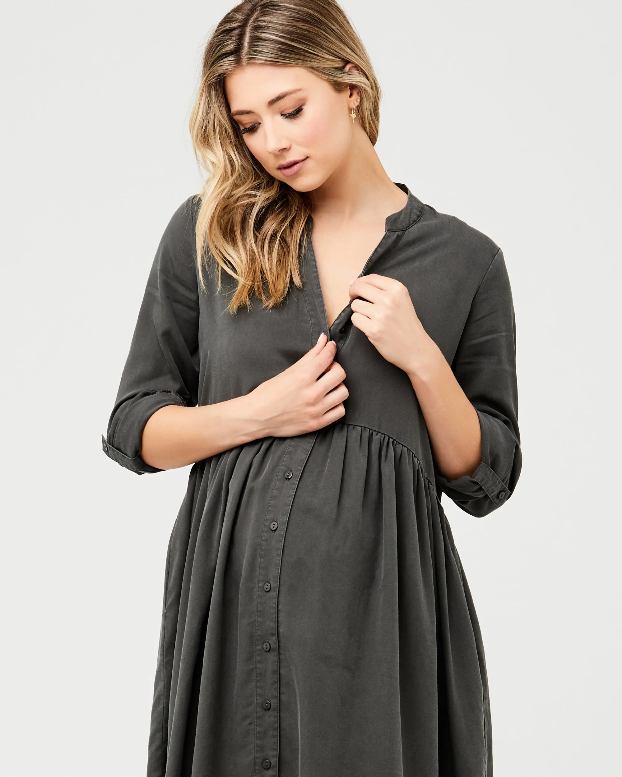 Demi Tencel Dress Olive