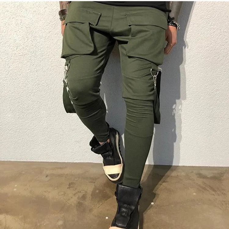Fashion Hip-Hop Big Pocket Casual Sports Pants