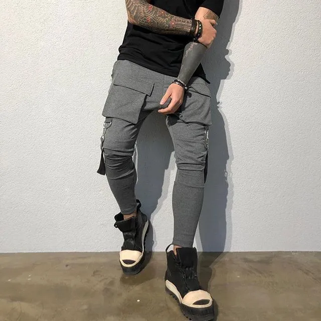 Fashion Hip-Hop Big Pocket Casual Sports Pants