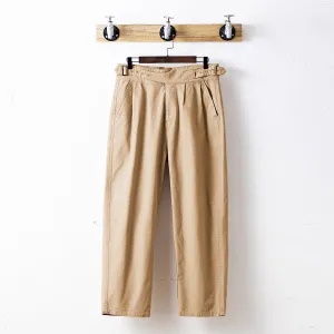 Gurkha Pants Men's American Retro Loose Casual Pants