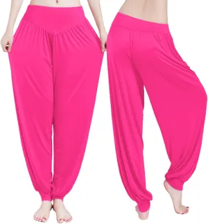 Harem Pants Women High Waist Yoga Pants Elastic Soft Modal Sports Pants 2025 Summer Loose Comfy Joggers Trousers