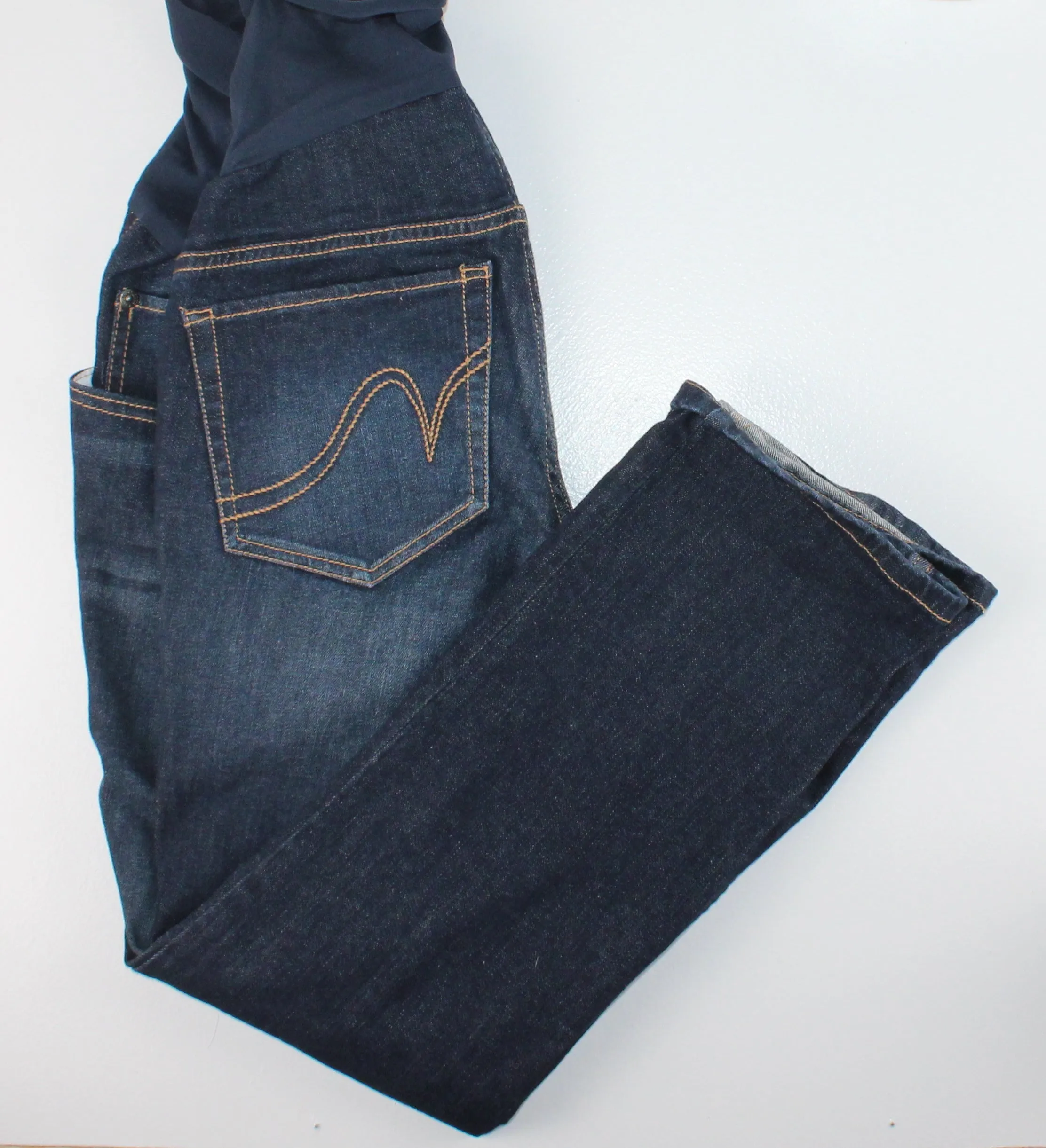 INDIGO BLUE MATERNITY JEANS XS PRE-LOVED