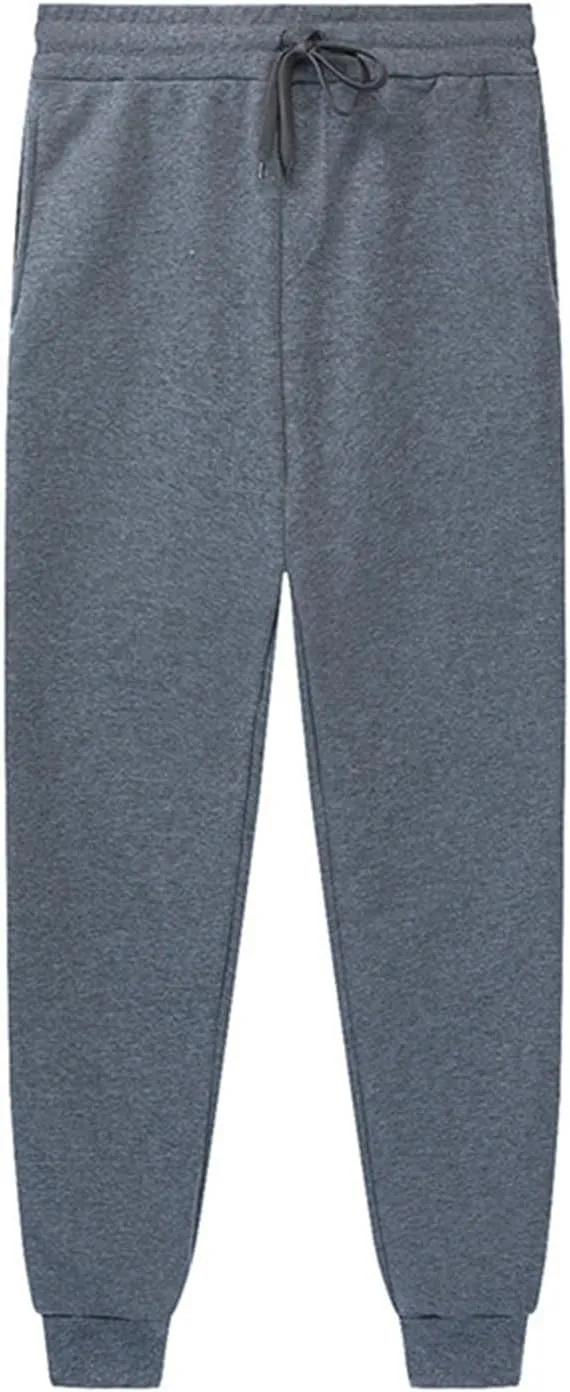 Mens Joggers Sweatpants Slim Fit Workout Training Gym Jogger Pants with Pockets Casual Drawstring Running Sweatpants