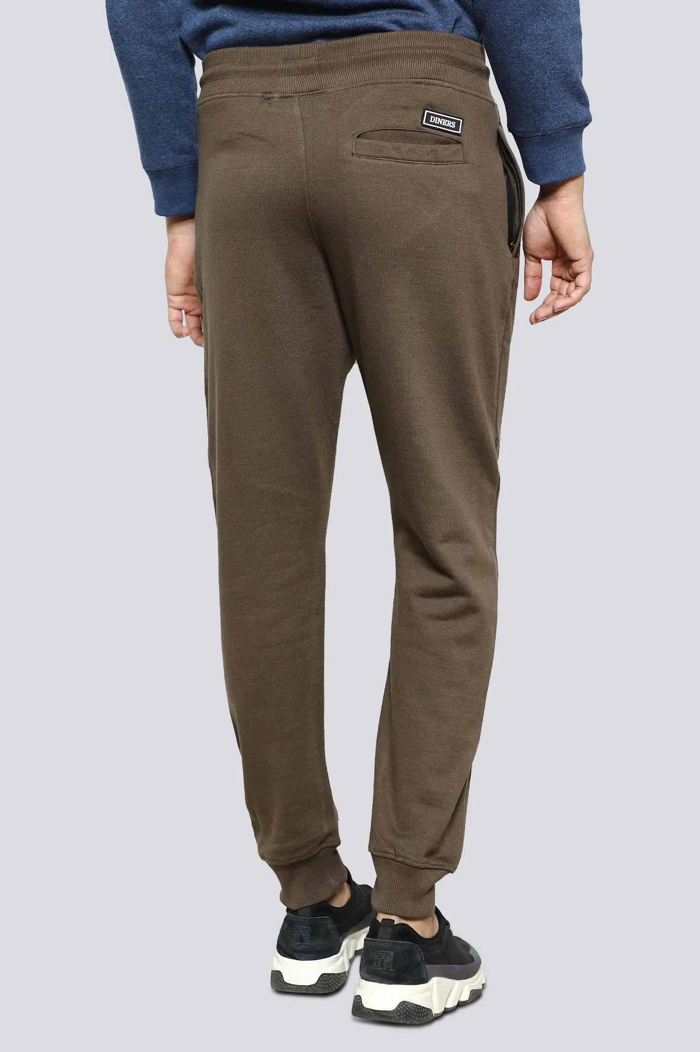 Olive Causal Knitted Trouser