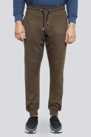 Olive Causal Knitted Trouser