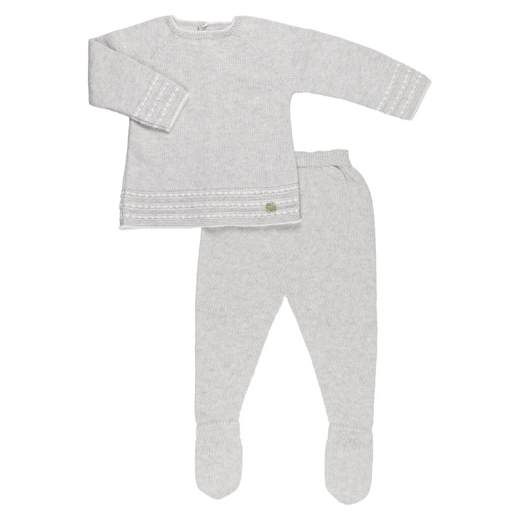 Paz Rodriguez Knit Pant Set Regalo V23