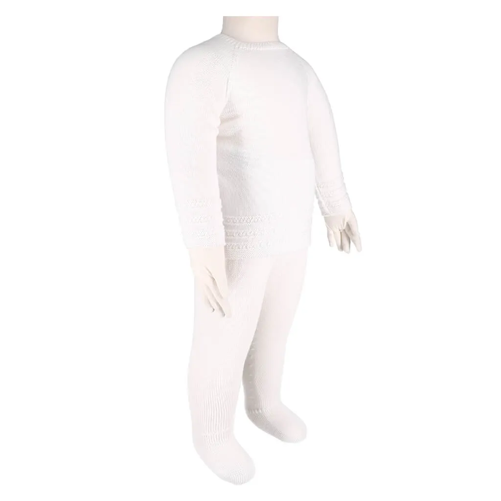 Paz Rodriguez Knit Pant Set Regalo V23