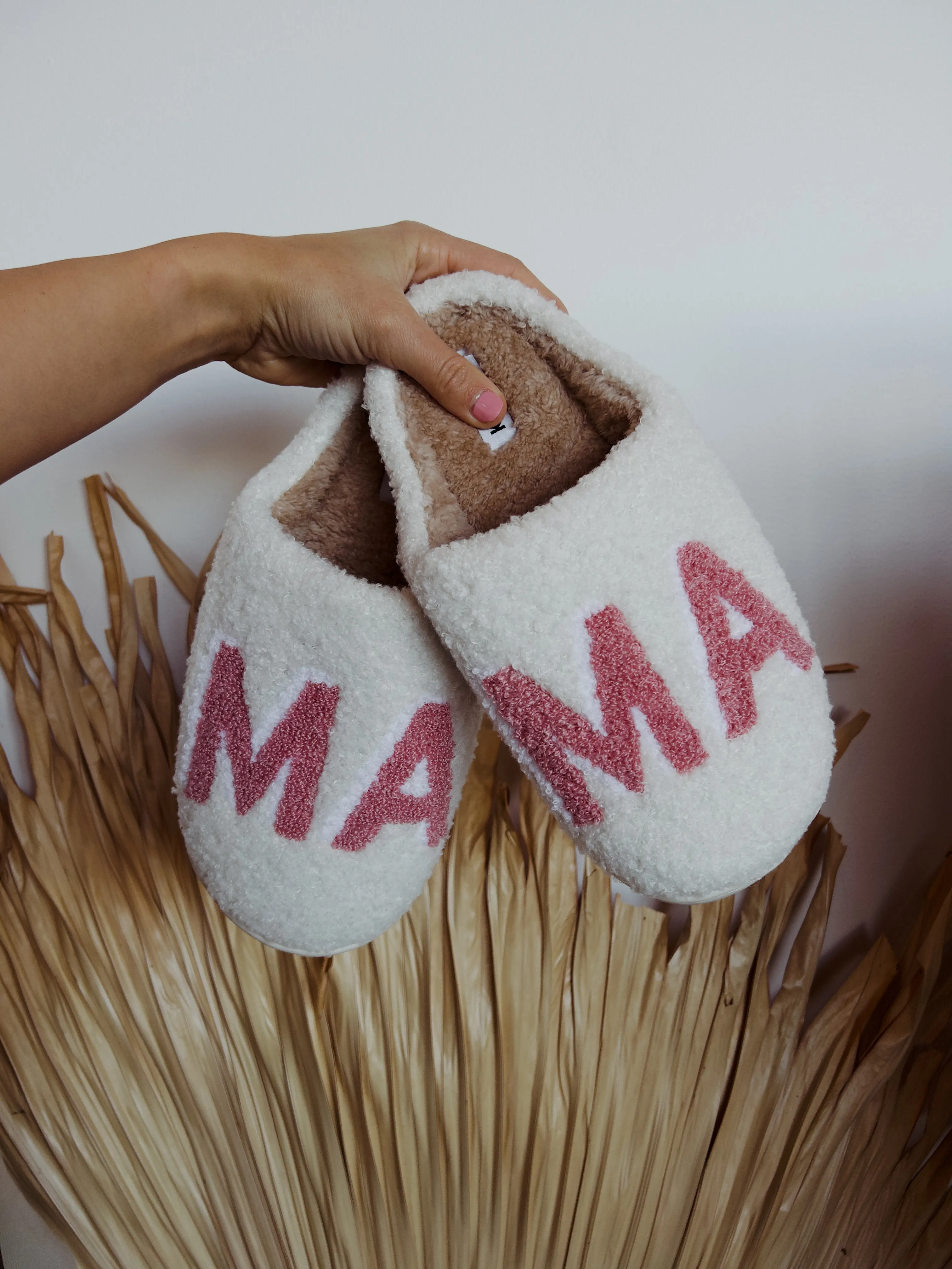 Pink Mama Slippers
