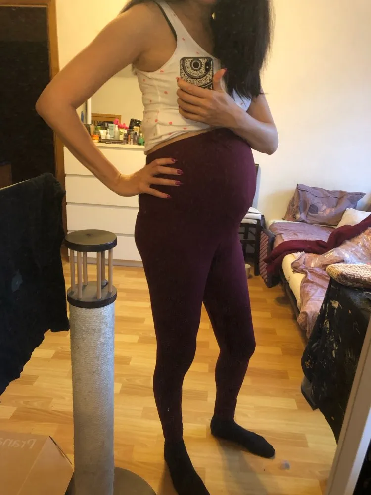 Slim Stretchable Maternity Pants