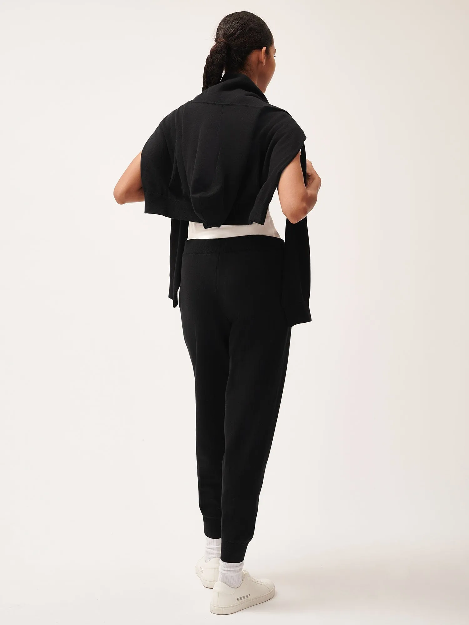 Womens DNA Knitted Track Pantsblack