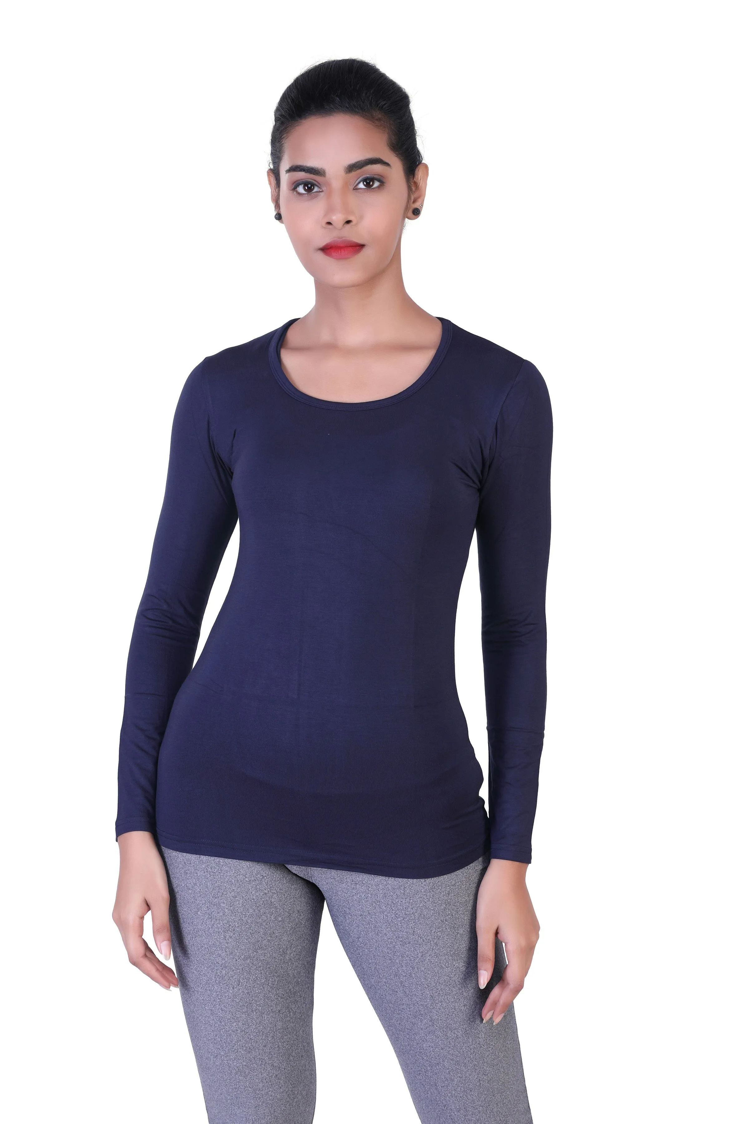 WOMEN'S ESSENTIAL BASIC LONG SLEEVES T-SHIRT